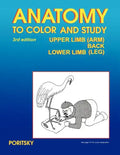 Anatomy to Color and Study Upper and Lower Limbs 3rd Edition - Paperback