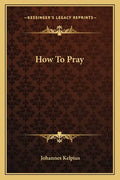 How to Pray - Paperback
