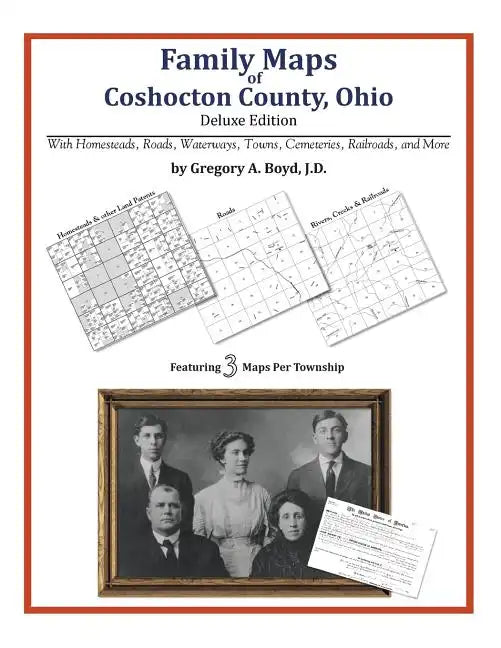 Family Maps of Coshocton County, Ohio - Paperback