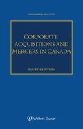 Corporate Acquisitions and Mergers in Canada - Paperback
