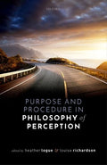 Purpose and Procedure in Philosophy of Perception - Hardcover