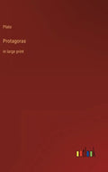 Protagoras: in large print - Hardcover