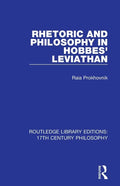 Rhetoric and Philosophy in Hobbes' Leviathan - Paperback