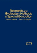 Research and Evaluation Methods in Special Education - Hardcover