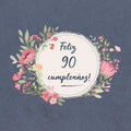 Feliz 90 Cumpleaños: El libro de firmas evento Libro De Visitas para Fiesta - Aniversario cumpleaños Feliz Cumple años - Ideas de regalos i - Paperback