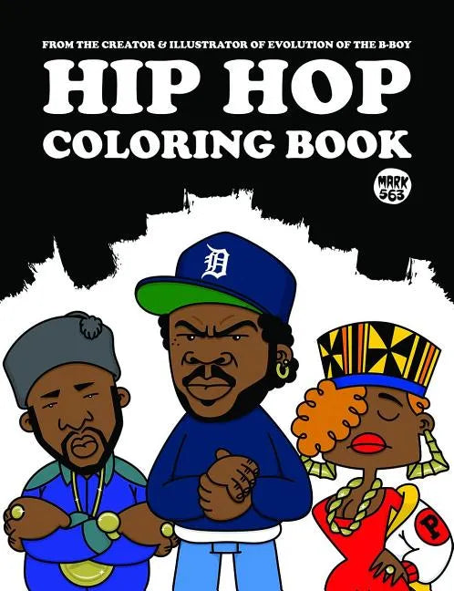 Hip Hop Coloring Book - Paperback