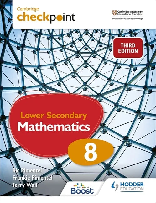 Cambridge Checkpoint Lower Secondary Mathematics Student's Book 8: Hodder Education Group - Paperback
