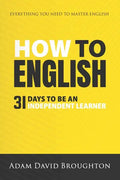How To English: 31 Days to be an independent learner - Paperback