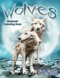 Wolves Greyscale Colouring Book: Bobcat Colouring Books for Charity 30 grayscale colouring pages of Wolves. - Paperback