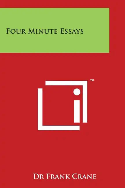 Four Minute Essays - Paperback