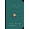 The Use Of Ye In The Function Of Thou In Middle English Literature From Ms. Auchinleck To Ms. Vernon (1917) - Paperback
