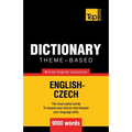 Theme-based dictionary British English-Czech - 9000 words - Paperback