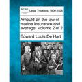 Arnould on the law of marine insurance and average. Volume 2 of 2 - Paperback