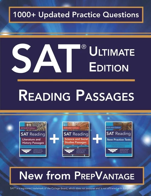 SAT Reading Passages: Ultimate Edition - Paperback