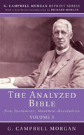 The Analyzed Bible, Volume 3 - Paperback