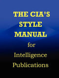 CIA Style Manual for Intelligence Publications - Paperback