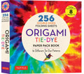 Origami Tie-Dye Patterns Paper Pack Book: 256 Double-Sided Folding Sheets (Includes Instructions for 8 Models) - Paperback