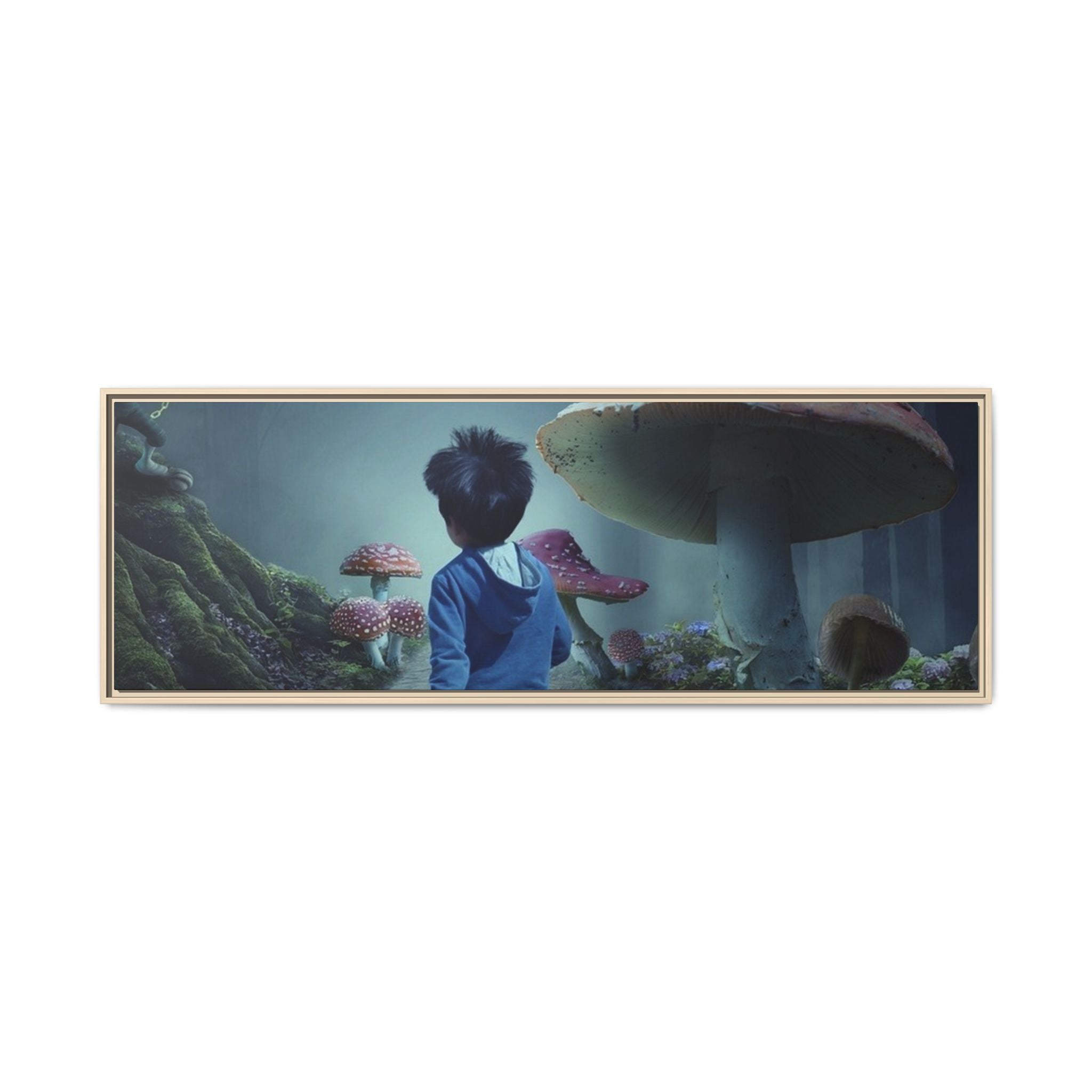 Matte Canvas, Framed (Multi-color)