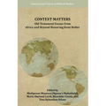 Context Matters: Old Testament Essays from Africa and Beyond Honoring Knut Holter - Paperback