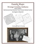 Family Maps of Orange County, Indiana - Paperback