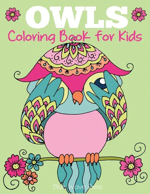 Owls Coloring Book for Kids - Paperback