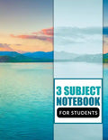 3 Subject Notebook For Students - Paperback