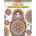 Folk Art Coloring Book - Paperback
