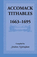 Accomack Tithables, 1663-1695 - Paperback