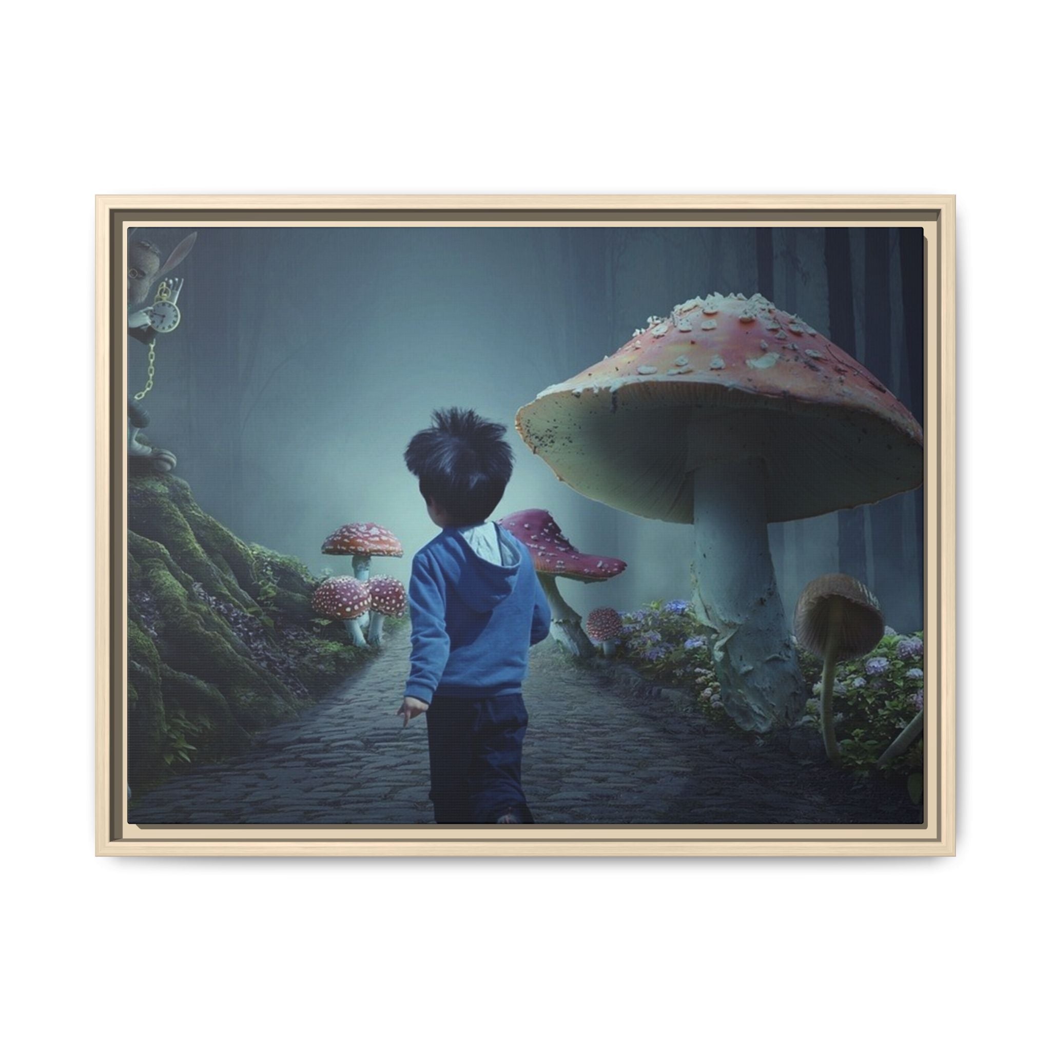 Matte Canvas, Framed (Multi-color)