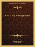 How to Play Winning Baseball - Paperback