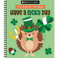 Brain Games - Sticker by Number: Have a Lucky Day - Spiral