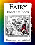 Fairy Coloring Book: Art Nouveau Illustrations by Henry Justice Ford - Paperback