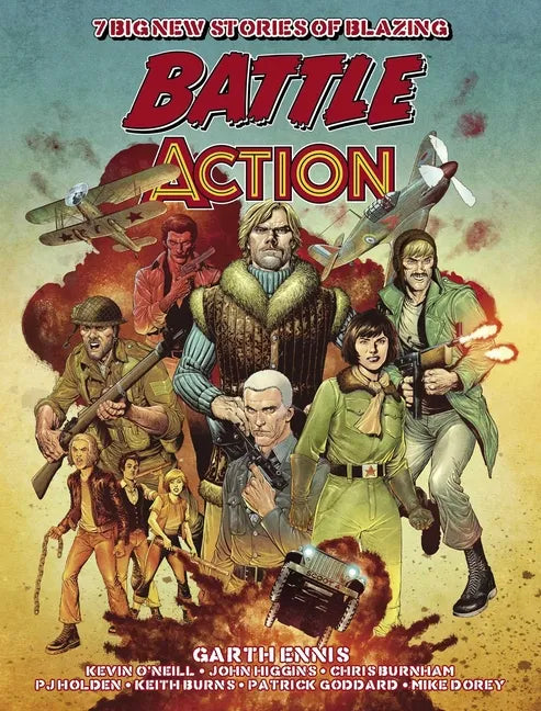 Battle Action: New War Comics by Garth Ennis - Hardcover