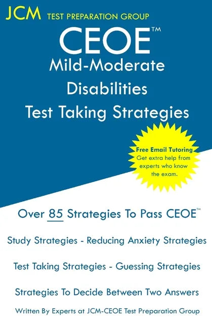 CEOE Mild-Moderate Disabilities - Test Taking Strategies - Paperback