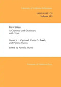 Kawaiisu: A Grammar and Dictionary, with Texts Volume 119 - Paperback