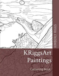 KRiggsArt Paintings: Colouring Book - Paperback