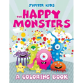 The Happy Monsters (A Coloring Book) - Paperback