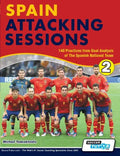 Spain Attacking Sessions - 140 Practices from Goal Analysis of the Spanish National Team - Paperback