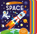 Touch & Learn: Space: With Colorful Felt to Touch and Feel - Board Book