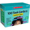 100 Task Cards in a Box: Context Clues - Hardcover