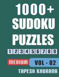 1000+ Sudoku Puzzles: Large Print Sudoku Activity Book for Adults without Answers - Paperback