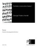 Cantate a voce sola e basso I - Paperback