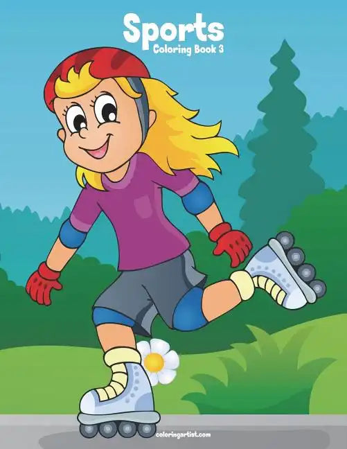 Sports Coloring Book 3 - Paperback