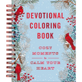 Cozy Moments to Calm Your Heart: Devotional Coloring Book - Spiral