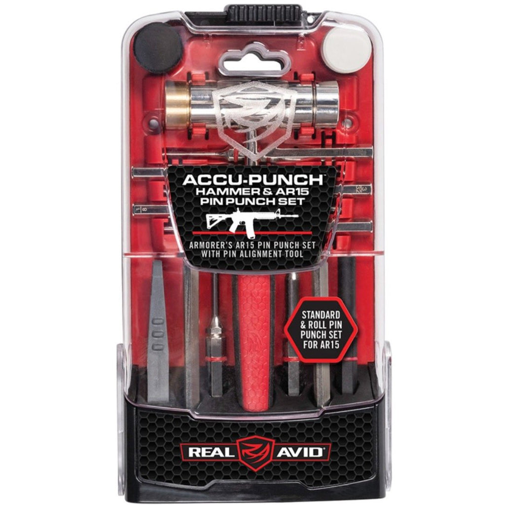 Accu-Punch™ Hammer & AR15 Pin Punch Set
