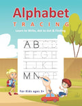Alphabet Tracing Learn to Write, Dot to dot & Finding For Kids ages 3+: Playground Kids Alphabet learn to write Practice workbook with Dot to dot - co - Paperback