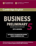 Cambridge English Business 5 Preliminary - Paperback