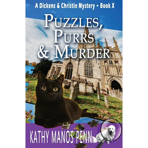 Puzzles, Purrs & Murder: A Cozy English Animal Mystery - Paperback