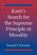 Kant's Search for the Supreme Principle of Morality - Paperback