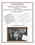 Family Maps of Posey County, Indiana - Paperback